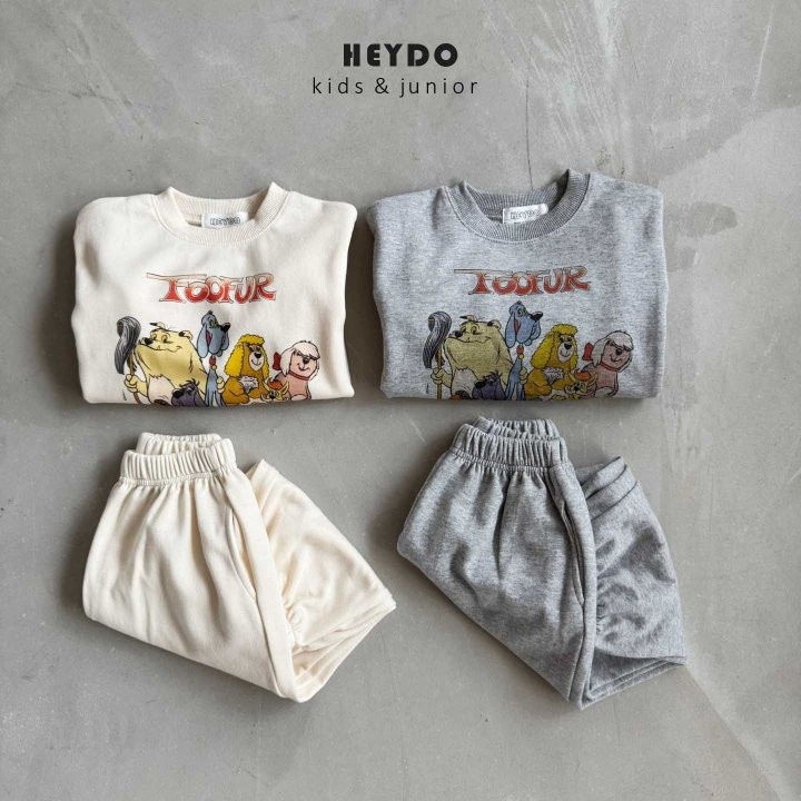 Heydo - Korean Children Fashion - #childrensboutique - Puffer Fleece Set