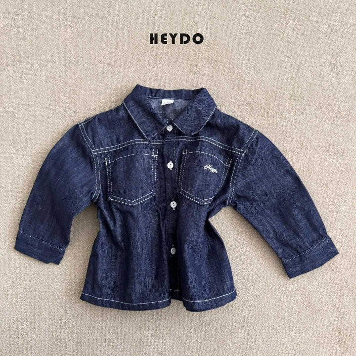 Heydo - Korean Children Fashion - #childrensboutique - Stitch Raw Shirt