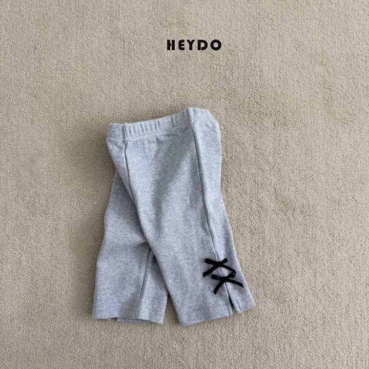Heydo - Korean Children Fashion - #childrensboutique - Zexy Side-Slit Half Leggings - 6