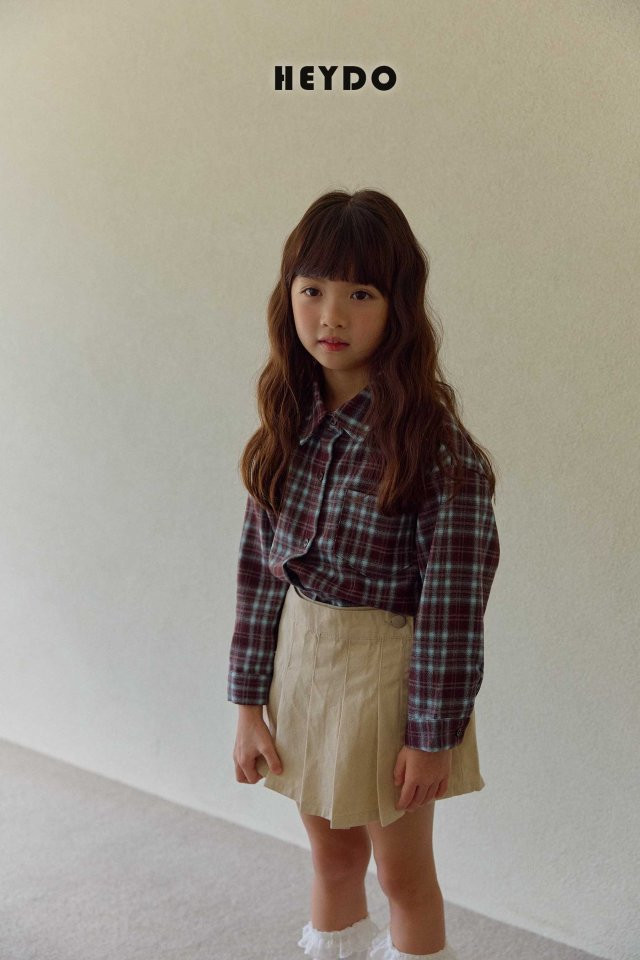 Heydo - Korean Children Fashion - #designkidswear - Dandy Check Shirt - 9