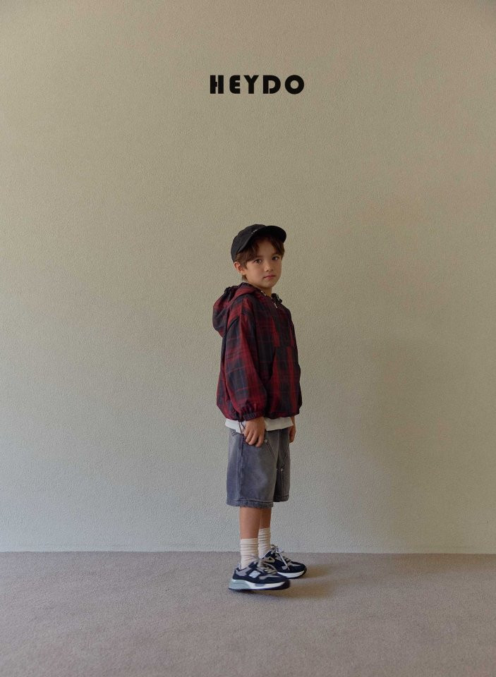 Heydo - Korean Children Fashion - #designkidswear - Check Trex Jumper - 7