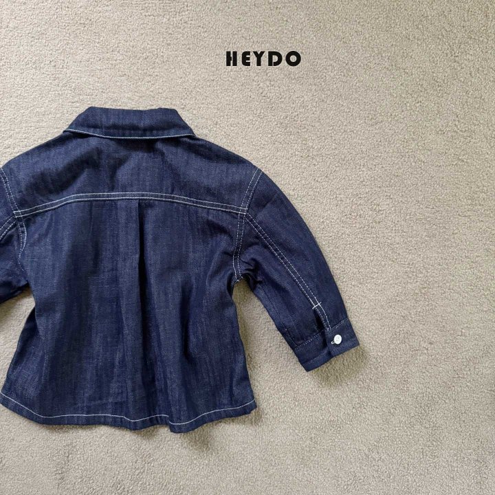 Heydo - Korean Children Fashion - #designkidswear - Stitch Raw Shirt - 2