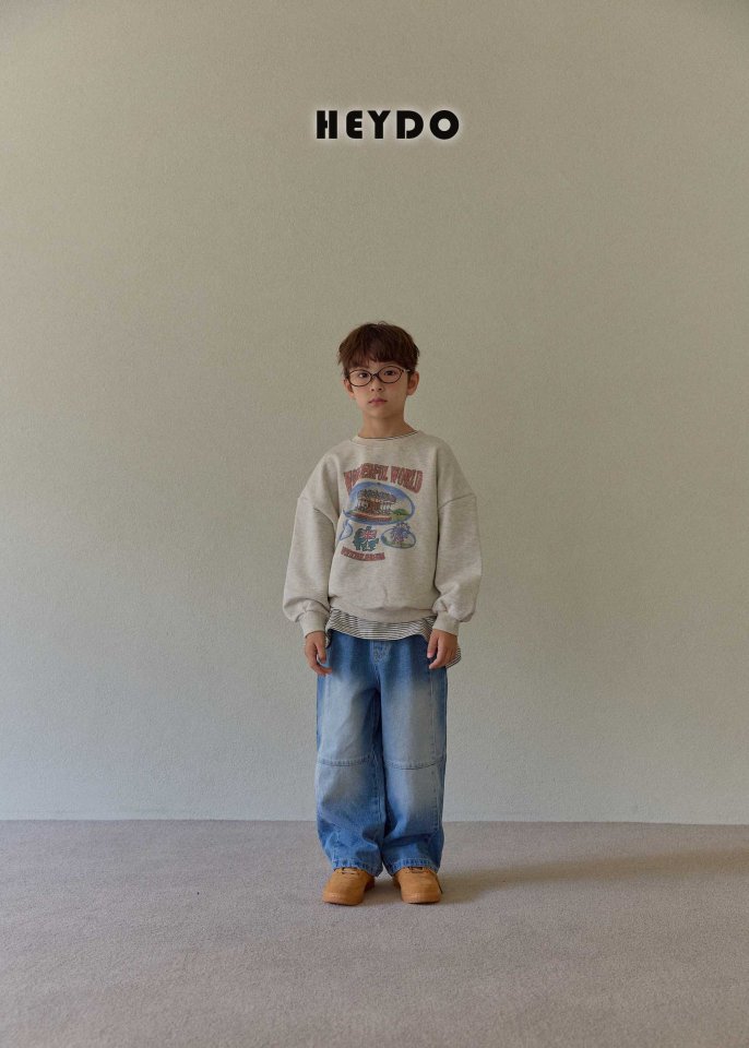 Heydo - Korean Children Fashion - #designkidswear - Amusement Park Sweatshirt - 9