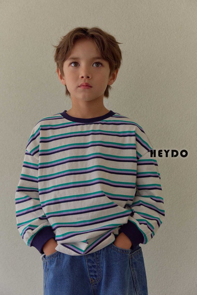 Heydo - Korean Children Fashion - #discoveringself - Fox Multi Short Sleeve Tee - 12