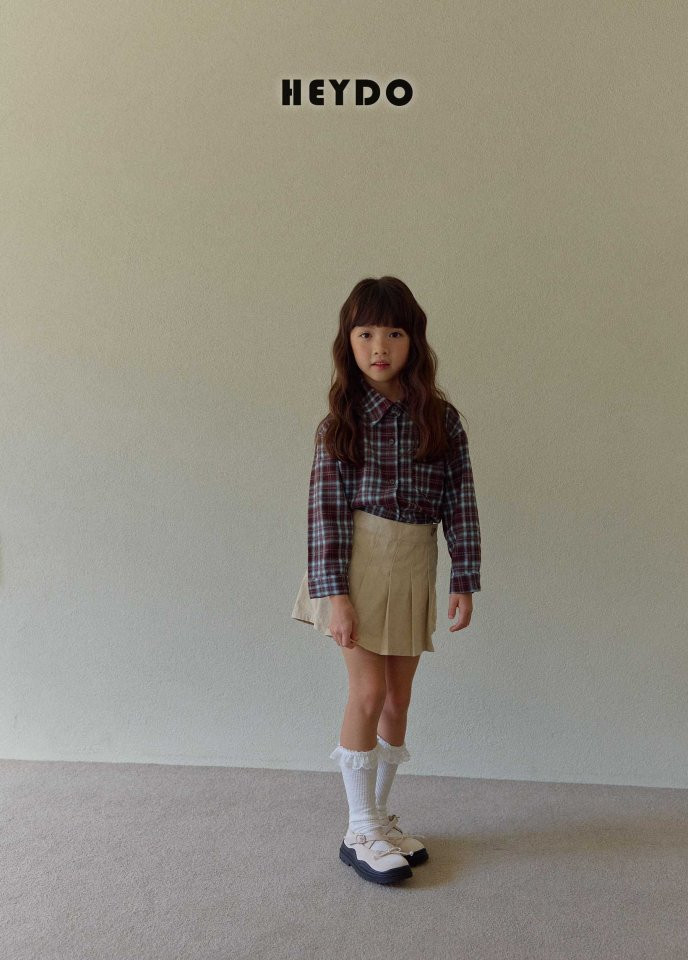 Heydo - Korean Children Fashion - #discoveringself - Dandy Check Shirt - 10