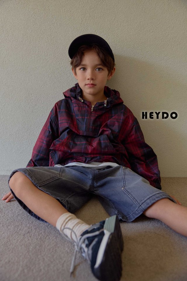 Heydo - Korean Children Fashion - #discoveringself - Check Trex Jumper - 8