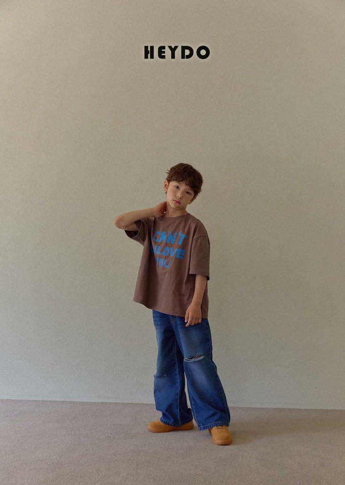 Heydo - Korean Children Fashion - #discoveringself - Unbalanced Distressed Pants - 11