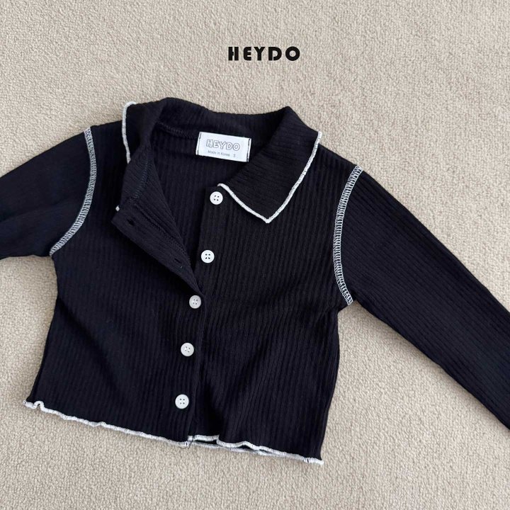 Heydo - Korean Children Fashion - #fashionkids - Eight Collar Tee - 5