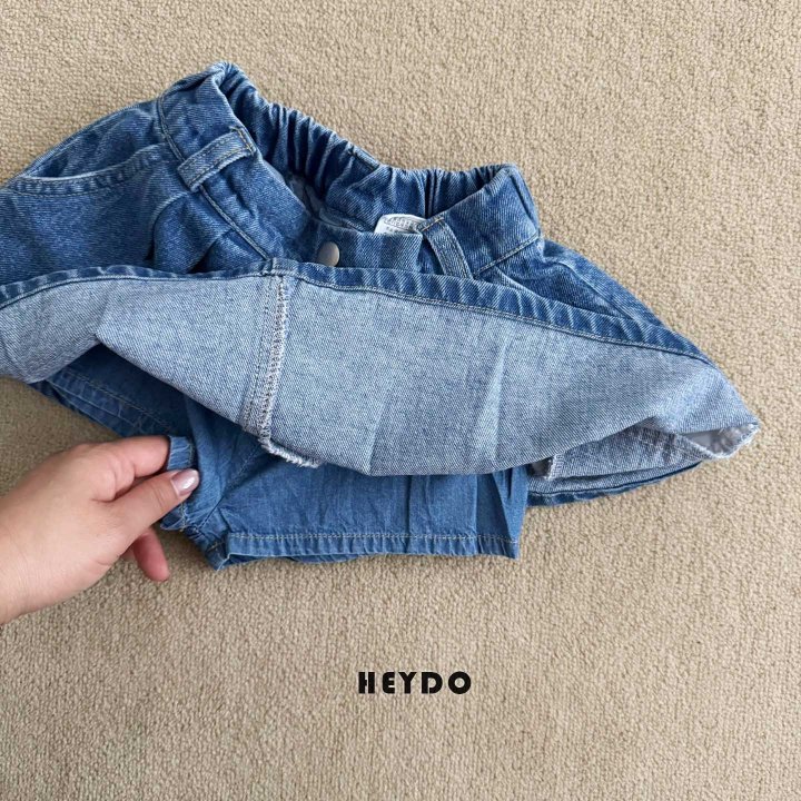Heydo - Korean Children Fashion - #kidsshorts - Ember Pleated Skirt (Blue) - 5