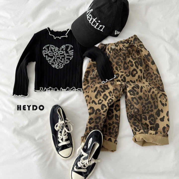 Heydo - Korean Children Fashion - #kidsshorts - Leopard Pants - 9