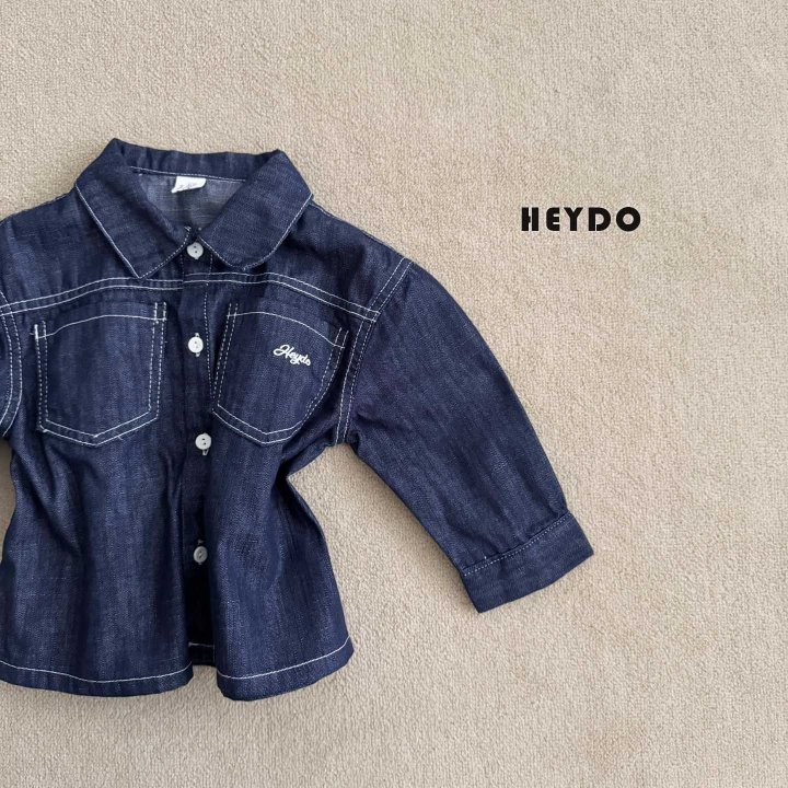 Heydo - Korean Children Fashion - #kidsshorts - Stitch Raw Shirt - 5
