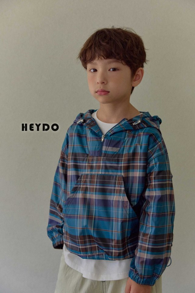 Heydo - Korean Children Fashion - #kidzfashiontrend - Check Trex Jumper - 12