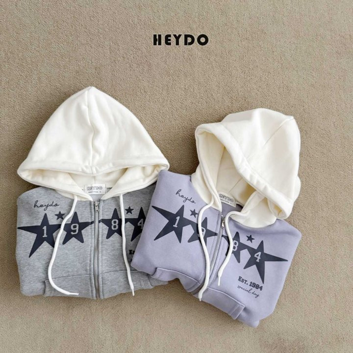 Heydo - Korean Children Fashion - #kidzfashiontrend - 1984 Star Zip-Up Jumper