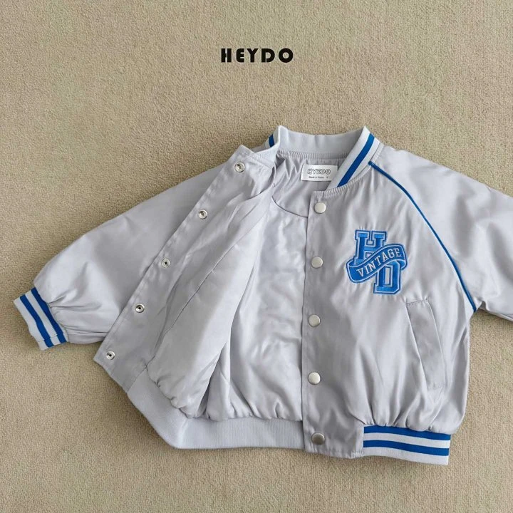 Heydo - Korean Children Fashion - #kidsstore - HD Baseball Jumper - 4