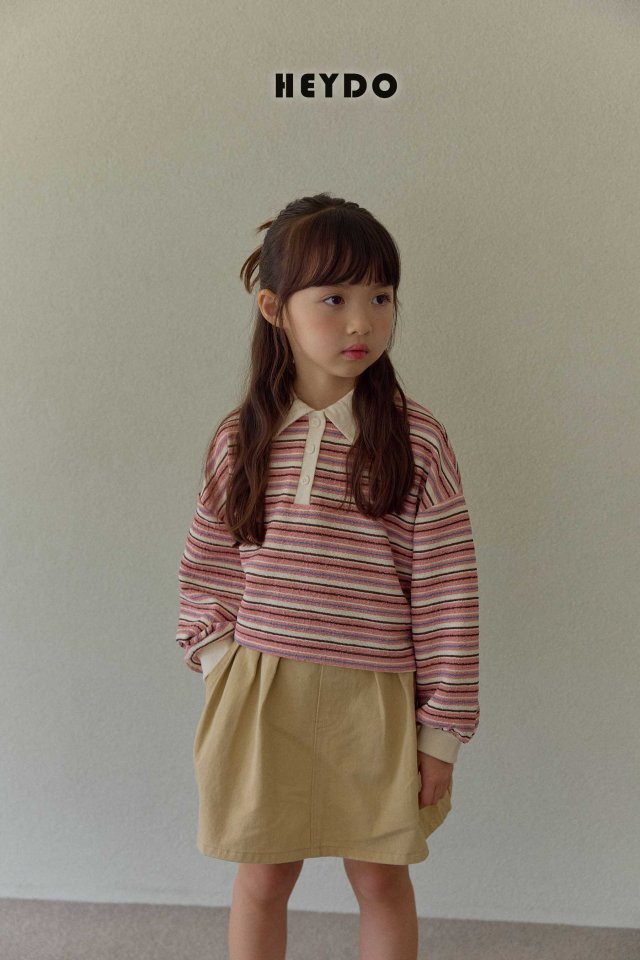 Heydo - Korean Children Fashion - #littlefashionista - Ember Pleated Skirt (Beige) - 10