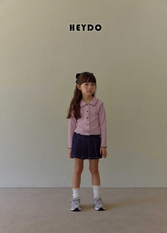 Heydo - Korean Children Fashion - #littlefashionista - Eight Collar Tee - 10