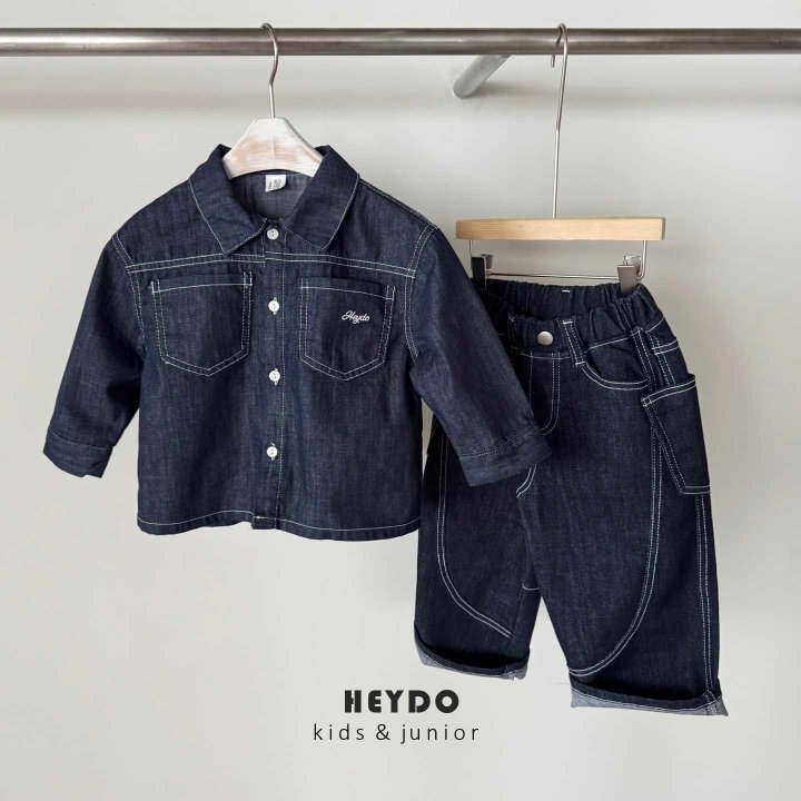Heydo - Korean Children Fashion - #magicofchildhood - Stitch Raw Shirt - 10