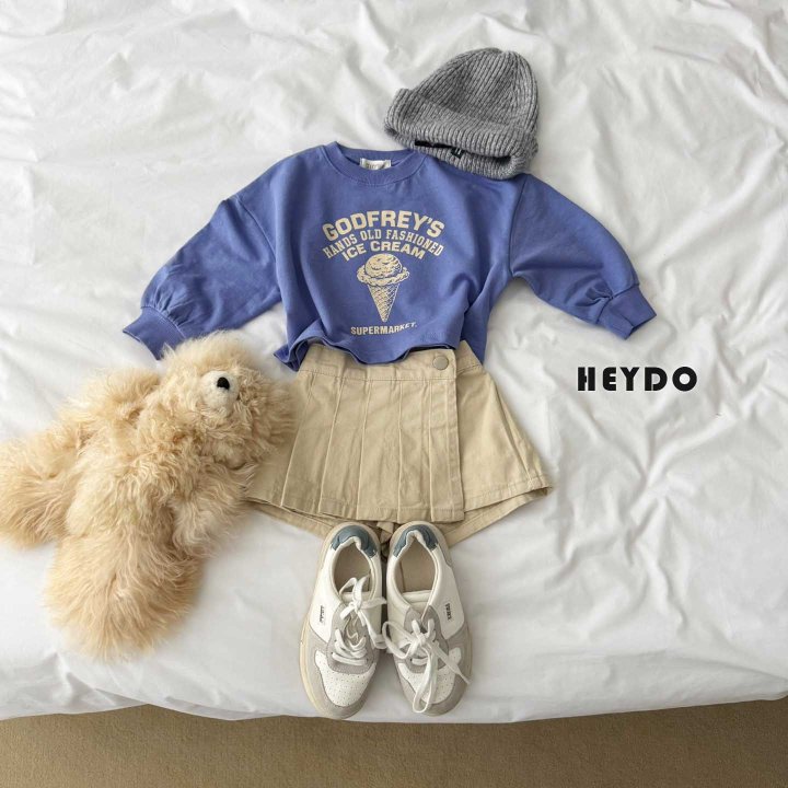 Heydo - Korean Children Fashion - #prettylittlegirls - Wrap Pleated Shorts (Beige) - 8