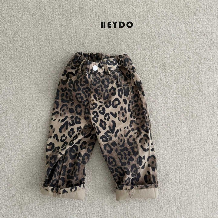 Heydo - Korean Children Fashion - #prettylittlegirls - Leopard Pants - 2