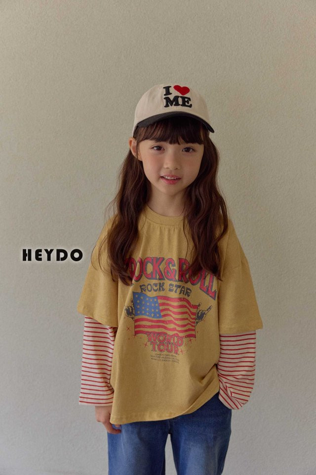 Heydo - Korean Children Fashion - #prettylittlegirls - Rock and Rock Double Tee - 10