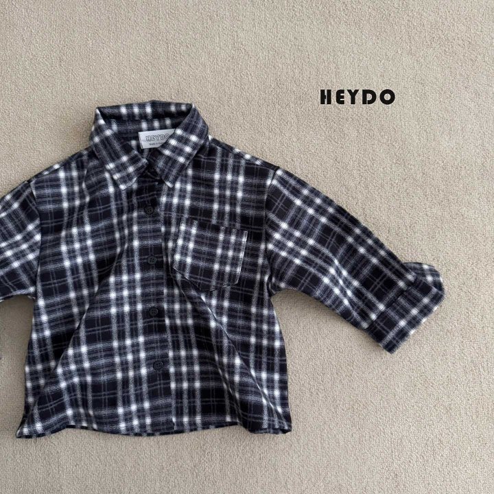 Heydo - Korean Children Fashion - #stylishchildhood - Dandy Check Shirt - 6