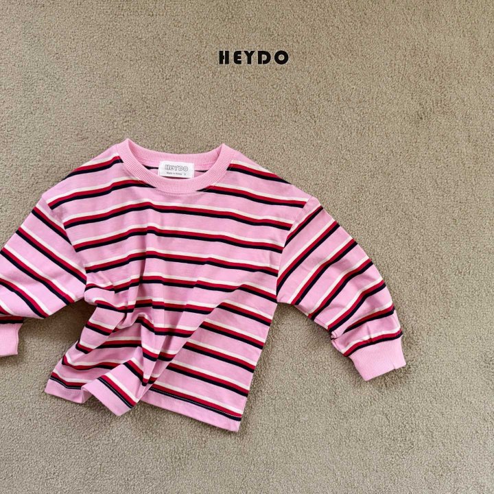 Heydo - Korean Children Fashion - #todddlerfashion - Fox Multi Short Sleeve Tee - 6