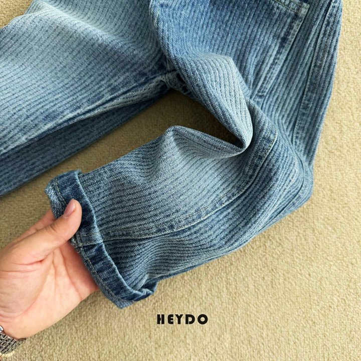 Heydo - Korean Children Fashion - #todddlerfashion - Bints Denim Pants - 5