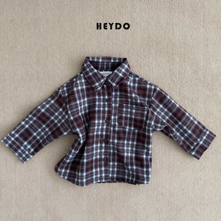 Heydo - Korean Children Fashion - #prettylittlegirls - Dandy Check Shirt - 4
