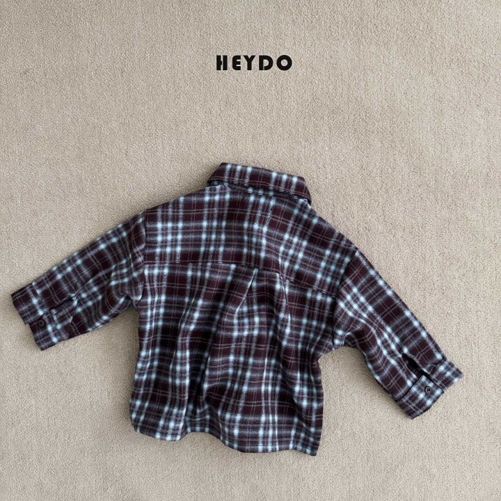 Heydo - Korean Children Fashion - #toddlerclothing - Dandy Check Shirt - 5