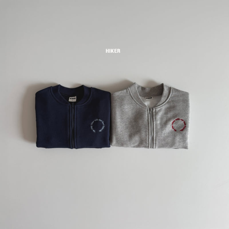 Hiker - Korean Children Fashion - #Kfashion4kids - Rivet Base Zip-up Jacket - 6