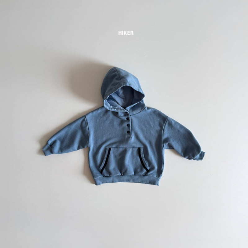Hiker - Korean Children Fashion - #childofig - Derby Button Hoodie - 7