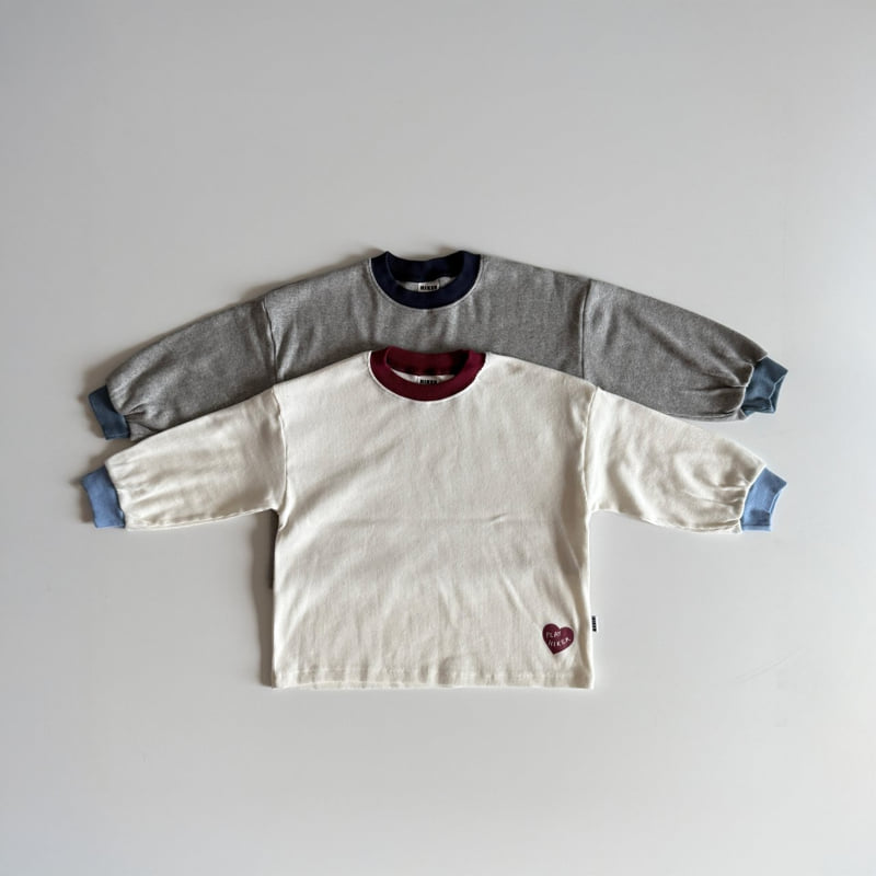 Hiker - Korean Children Fashion - #childofig - Love Ribbed Tee - 2
