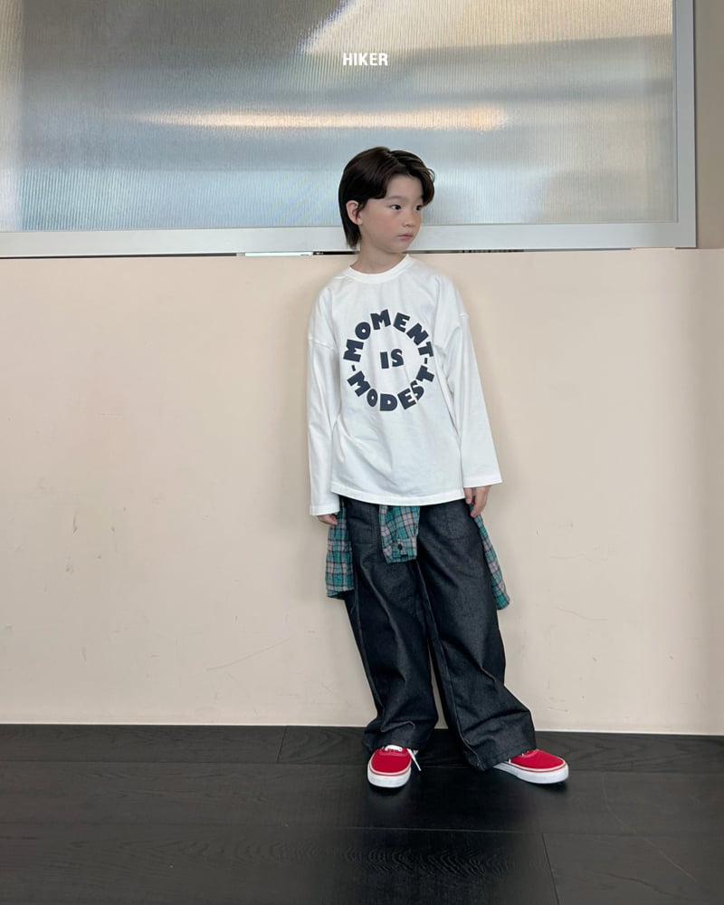 Hiker - Korean Children Fashion - #childofig - Moment Circle Tee - 10