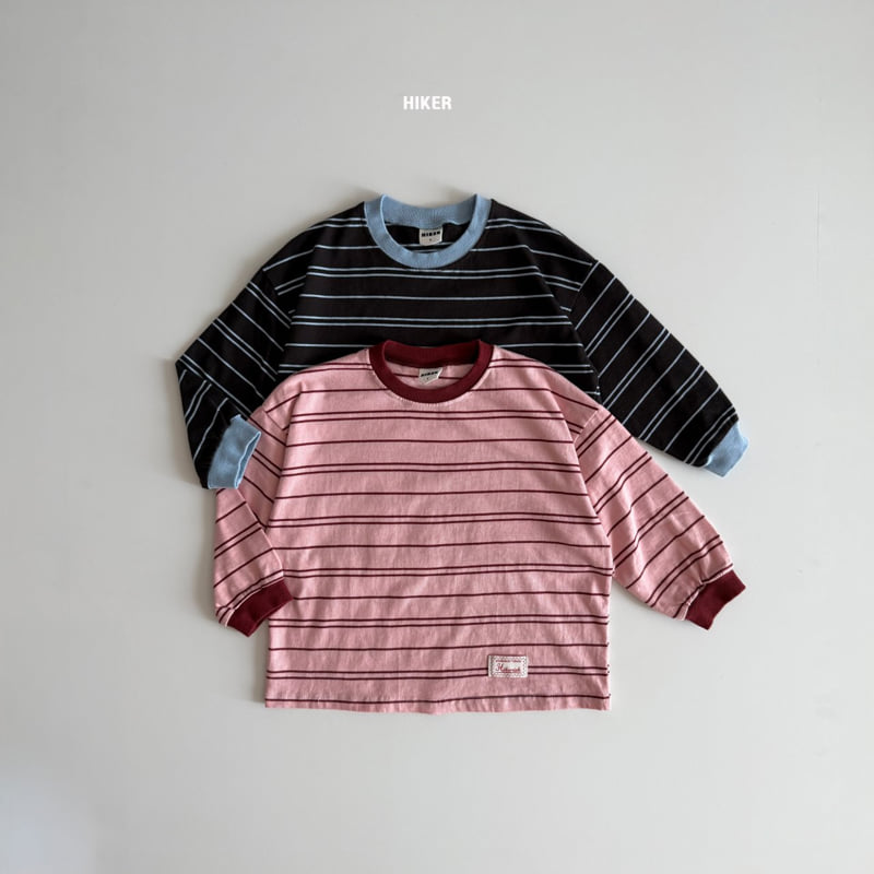 Hiker - Korean Children Fashion - #childofig - Betty Stripe Tee
