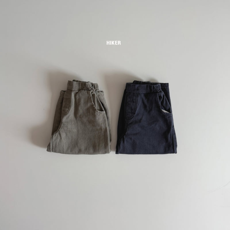 Hiker - Korean Children Fashion - #childrensboutique - Cation Curve Pants - 7