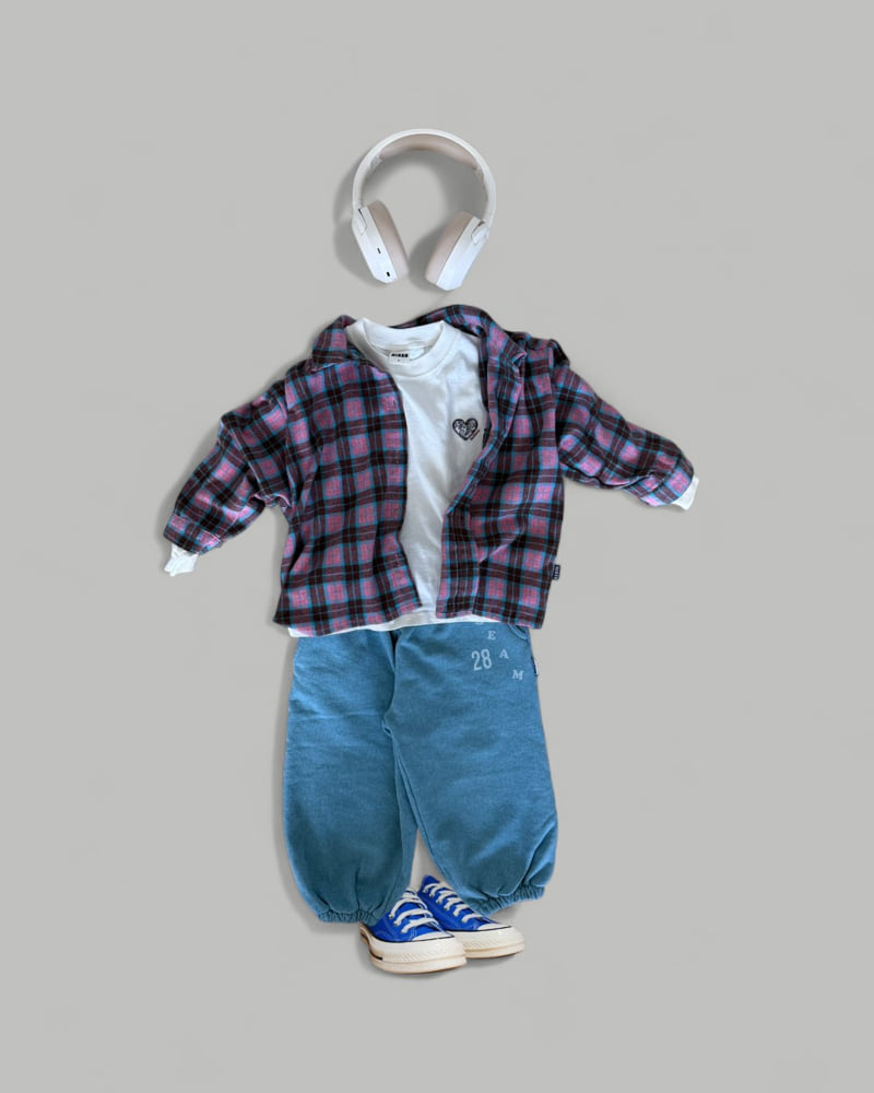 Hiker - Korean Children Fashion - #childrensboutique - Pigment Combo Jogger Pants - 6