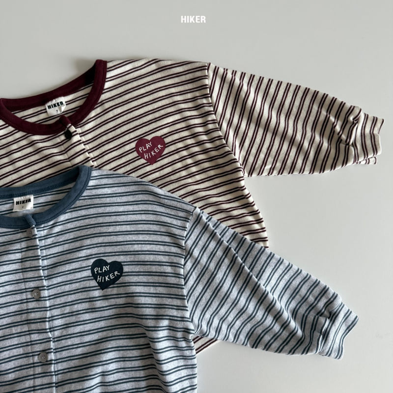 Hiker - Korean Children Fashion - #childrensboutique - Lulu Stripe Cardigan