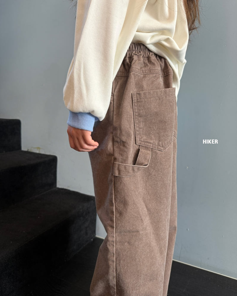 Hiker - Korean Children Fashion - #childrensboutique - Pig Carpenter Pants - 12