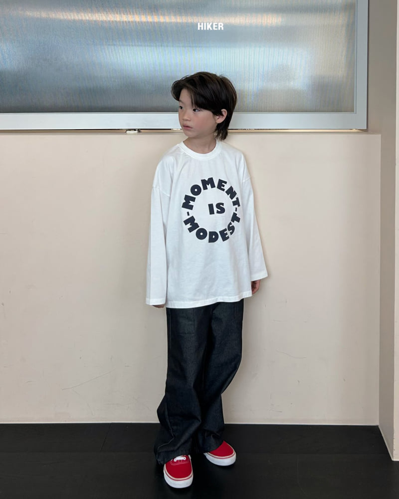 Hiker - Korean Children Fashion - #childrensboutique - Moment Circle Tee - 11