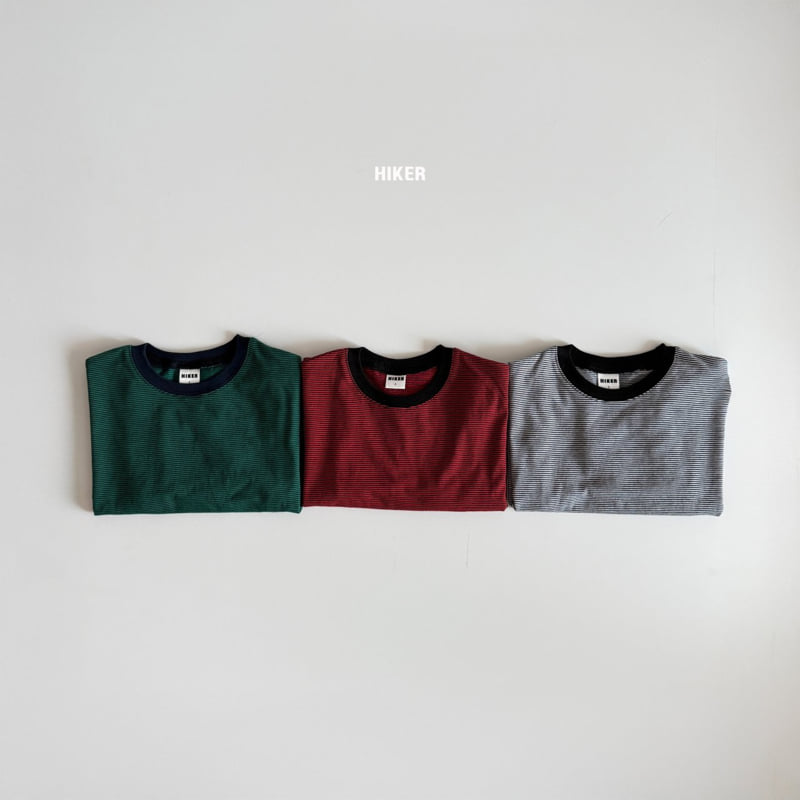 Hiker - Korean Children Fashion - #childrensboutique - Planned Johnny Stripe Tee - 5