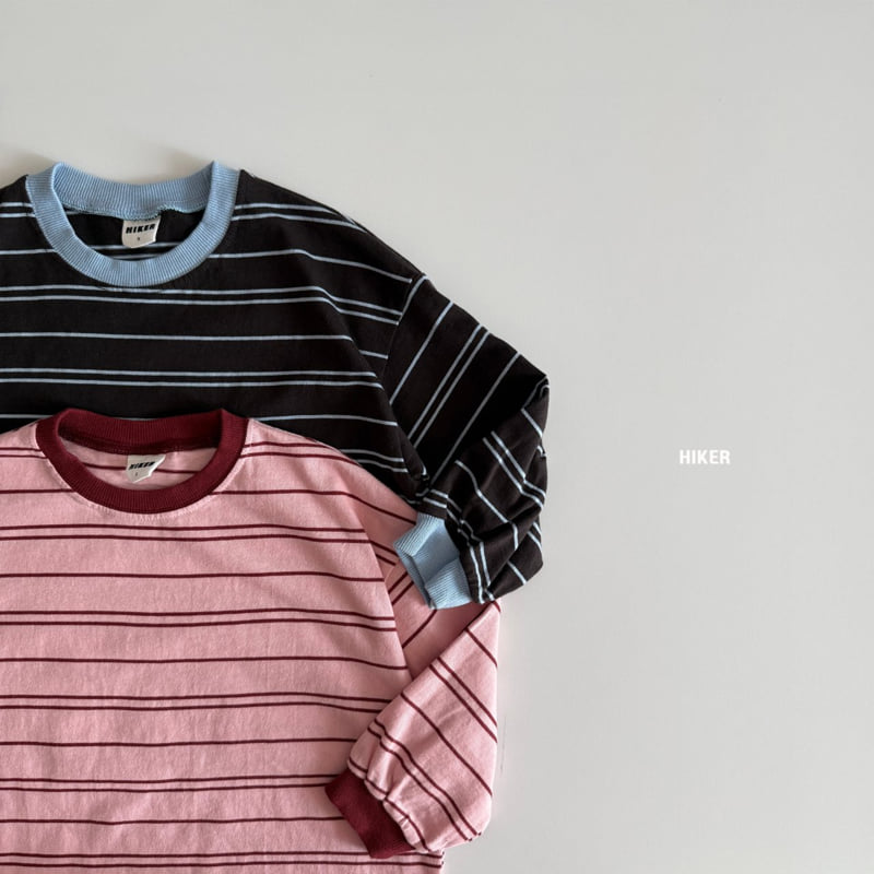 Hiker - Korean Children Fashion - #childrensboutique - Betty Stripe Tee - 2
