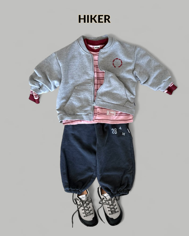 Hiker - Korean Children Fashion - #designkidswear - Pigment Combo Jogger Pants - 7