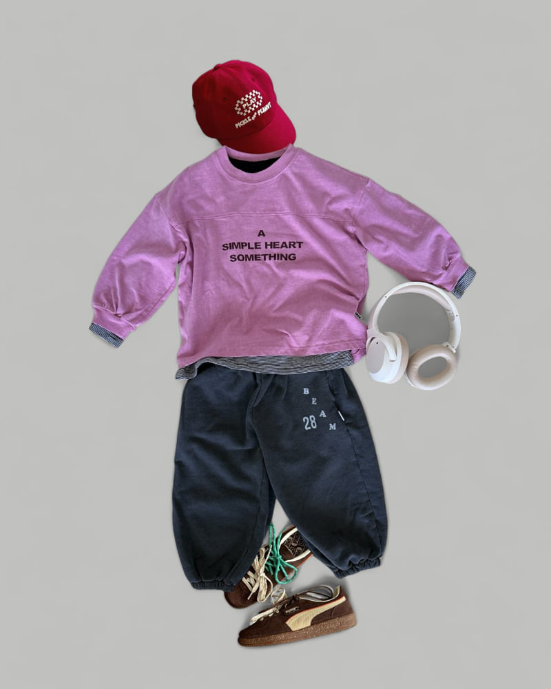 Hiker - Korean Children Fashion - #discoveringself - Pigment Combo Jogger Pants - 8