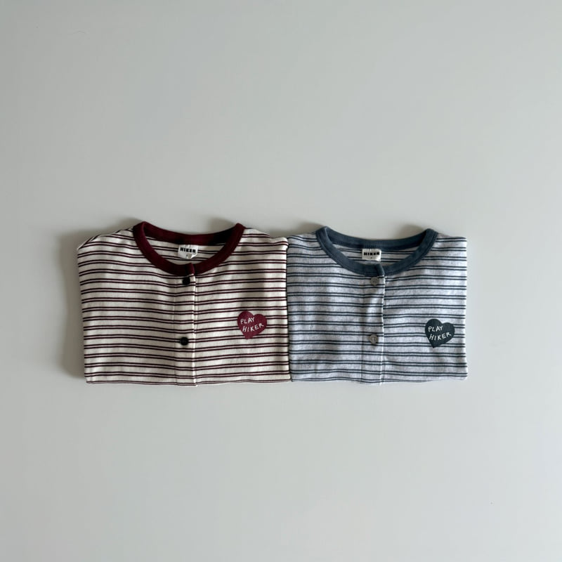 Hiker - Korean Children Fashion - #discoveringself - Lulu Stripe Cardigan - 3