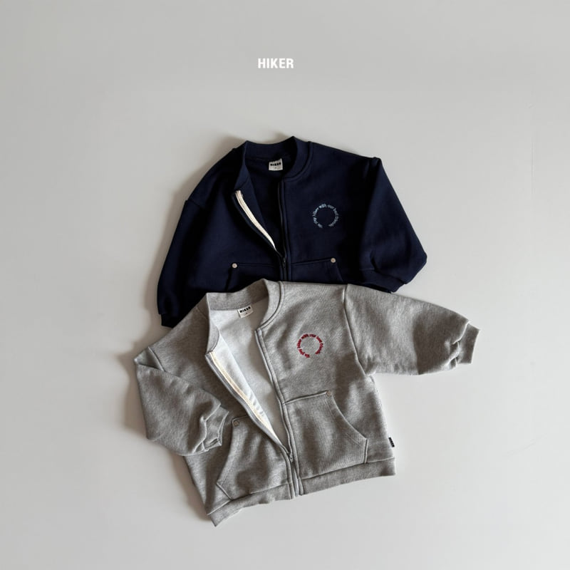 Hiker - Korean Children Fashion - #discoveringself - Rivet Base Zip-up Jacket