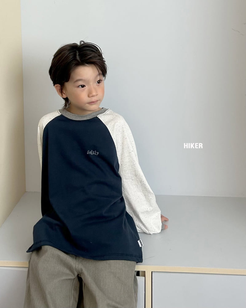 Hiker - Korean Children Fashion - #discoveringself - Cookies Cream Raglan Tee - 11
