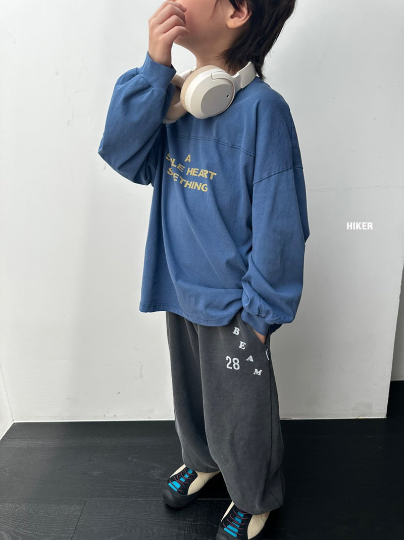 Hiker - Korean Children Fashion - #discoveringself - Pigment Cutout Tee - 10