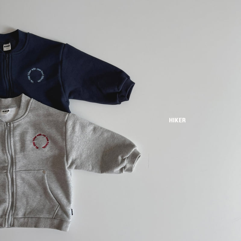 Hiker - Korean Children Fashion - #fashionkids - Rivet Base Zip-up Jacket - 2