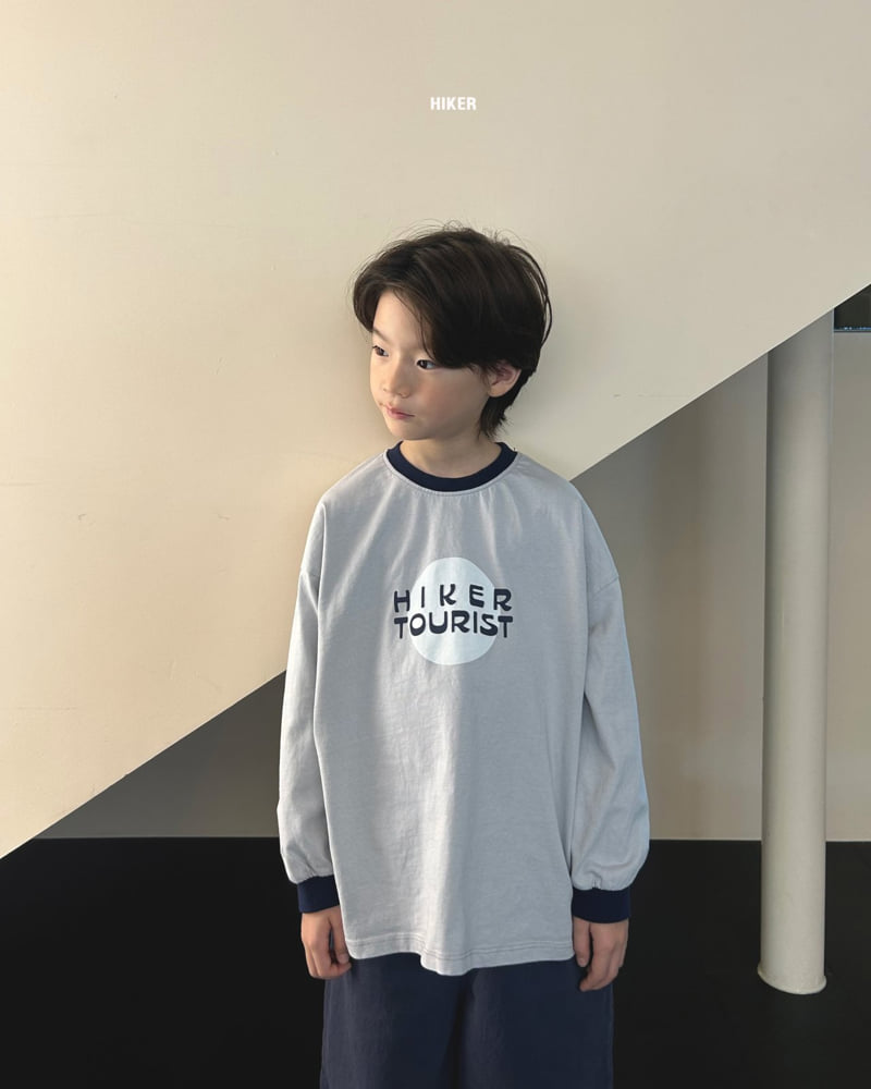Hiker - Korean Children Fashion - #kidsshorts - Tourist Ribbed Tee - 9