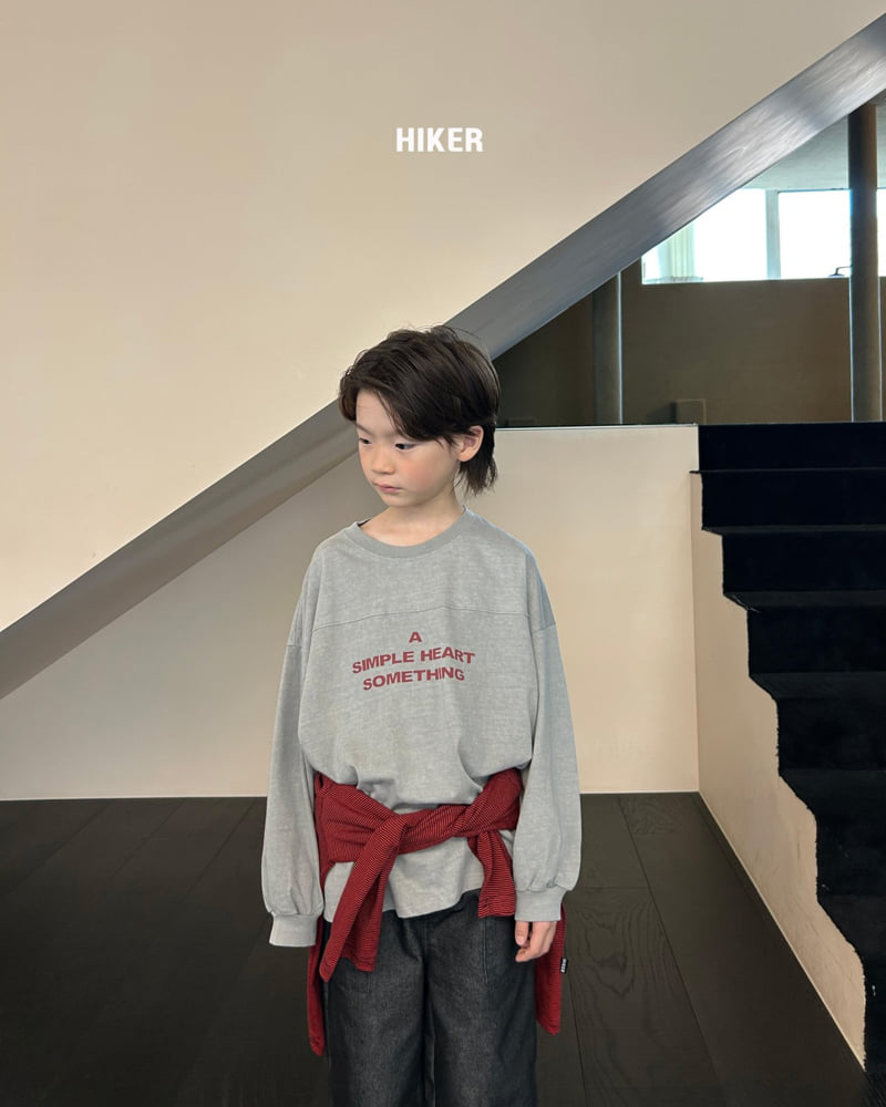 Hiker - Korean Children Fashion - #kidsshorts - Pigment Cutout Tee - 12